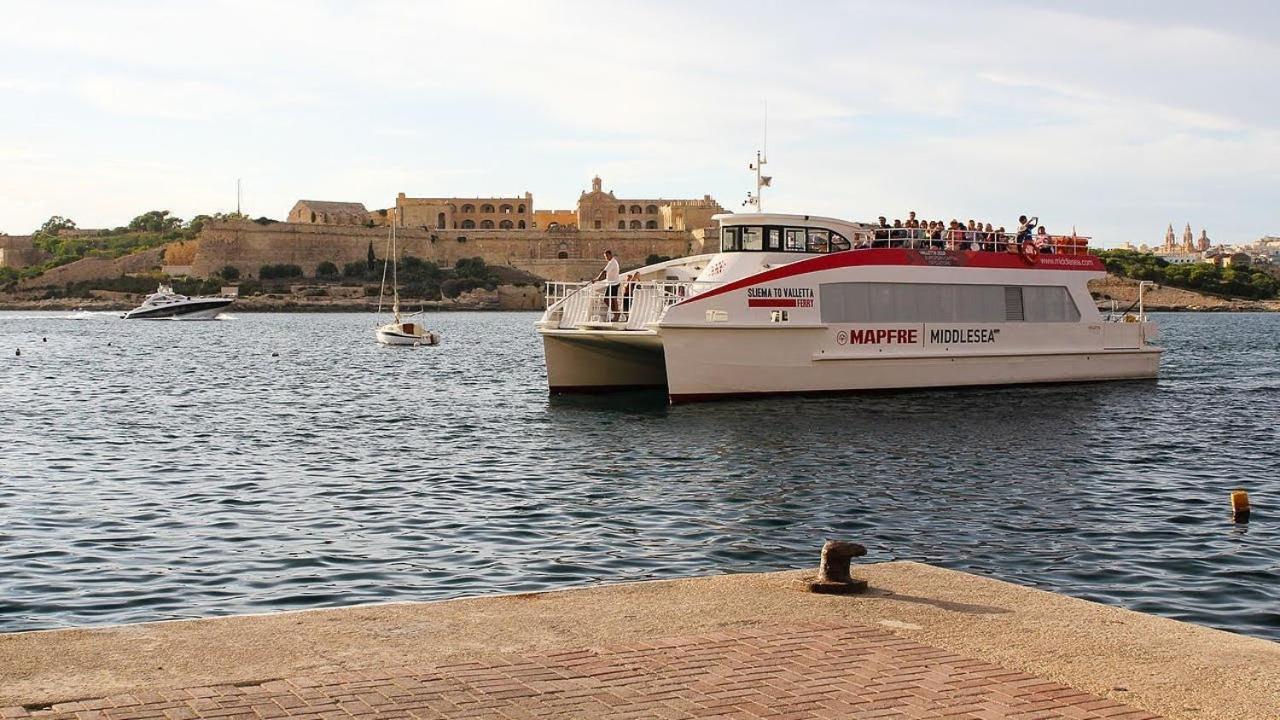 סליאמה Luxe Apartment With Valletta And Harbour Views מראה חיצוני תמונה